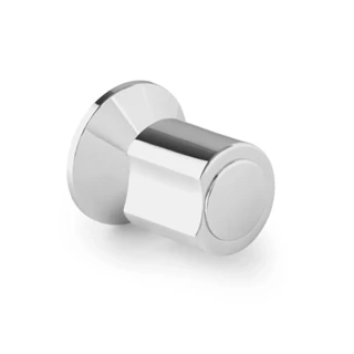 Acabamento de registro redondo Guajará Pingoo - Prata em Oferta na Shopee