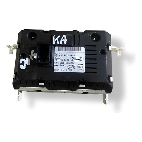 Computador De Bordo Ford Ka 2006 2007 2008 2009 E3b518b955bd Preto
