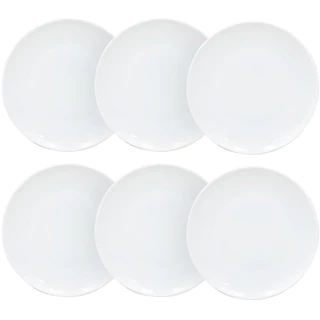 Jogo de Pratos de Sobremesa em Opaline 6 peças - Hauskraft em Oferta na Shopee