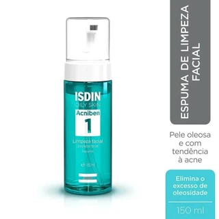 Espuma de Limpeza Facial Isdin Oily Skin Acniben 1 150ml em Oferta na Shopee