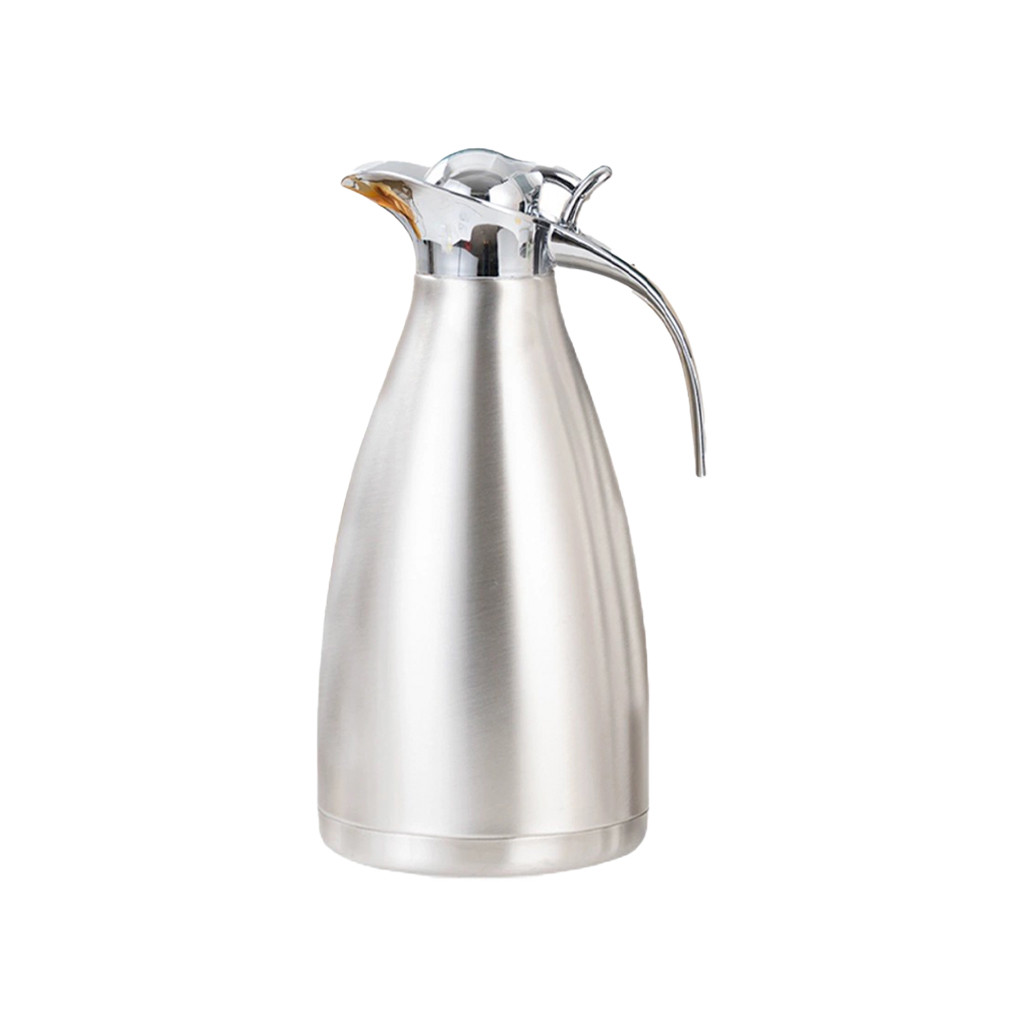 Garrafa Térmica Inox 2L Chrome Lux Café Chá Bebidas Quentes 