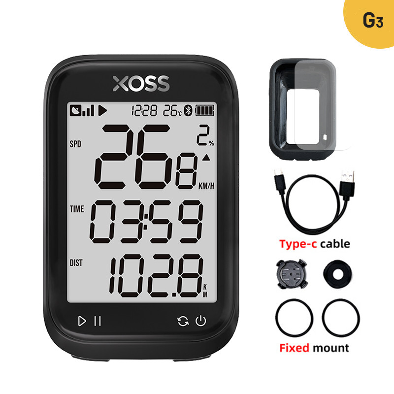 XOSS G3 + GPS Computador De Ciclismo Velocímetro Bluetooth Sem Fio