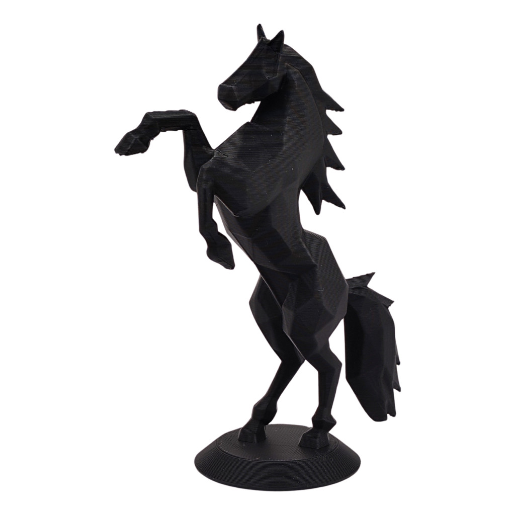 Enfeite Sala Rack Cavalo Luxo Escultura Escritório Presente Cavalo Empinando