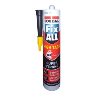 OFERTA Fix All High Tack Preto 420g Fixa Tudo 320kg De Resistência