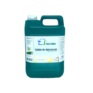 SABAO DE QUEROSENE 5L CASA LIMPA ECONOMIA TOTAL em Oferta na Shopee