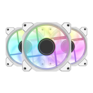 Kit Ventoinhas Aigo Darkflash DR08, ARGB, 3x120mm, Branco, DR08-ARGB-3WH em Oferta na Shopee