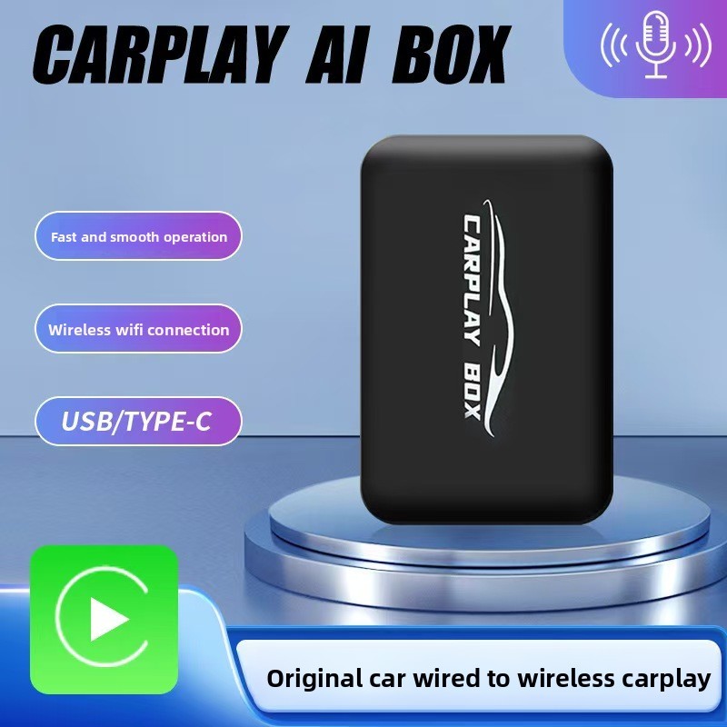 2GB + 32GB Carplay AI Box Android 13 Sem Fio Auto Smart TV Para