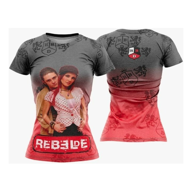Camiseta Camisa Rbd Diego E Roberta Rebelde 2 | Shopee Brasil