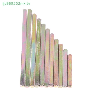 [MYBR] 2 Pcs Comprimento Lateral 8mm Fechadura Da Porta Haste De Transmissão Corpo Quadrado Maçaneta De Ferro Biela Aces