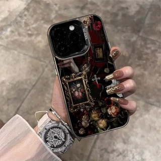 Capinha Capa para Samsung A15 A54 A16 A06 A34 A23 A05 A55 A35 S24 S25 Plus Ultra Arte Retrô acrílico Anti-impacto