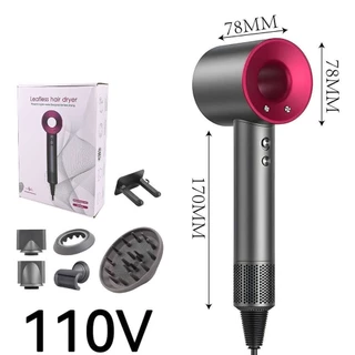 Secador de Cabelo Iônico Secagem Rápida Ar Quente/Frio com 5 bocais 110V marisa em Oferta na Shopee