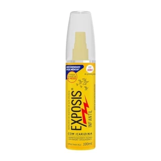 Repelente Exposis Infantil Icaridina Spray 100Ml - em Oferta na Shopee
