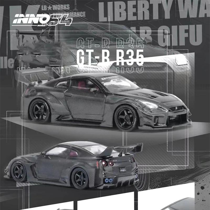 INNO Em Estoque 1 : 64 LBWK GTR R35 Super Silhueta 35GT RR Diecast ...
