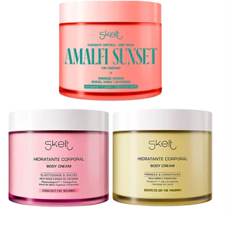 Body cream hidratante Amalfi, Urban ou Unexpected Skelt Beat Creme Hidratante