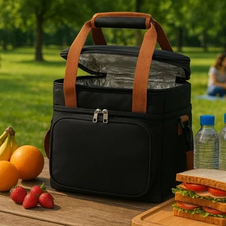 Bolsa Térmica Lancheira Grande Alta Qualidade Para Viagens Piquenique