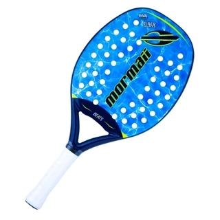 RAQUETE BEACH TENNIS MORMAII BEATS AZUL FIBERGLASS COM CAPA em Oferta na Shopee