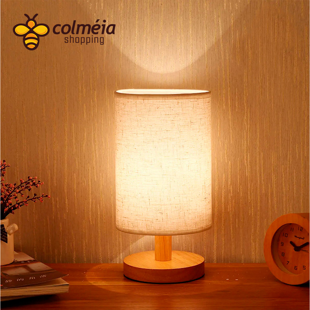 Cúpula Abajur Luminária Cilíndrica 15x15x17cm