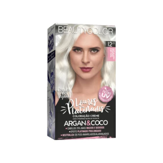 Tintura Beauty Color 12.11 Louro Ultra Claríssimo Especial Gelo - em Oferta na Shopee