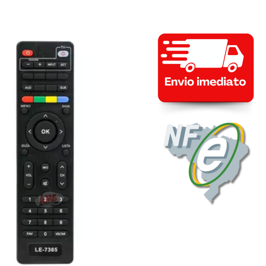 Controle Remoto Receptor Multi Multilaser GS0641 | Shopee Brasil