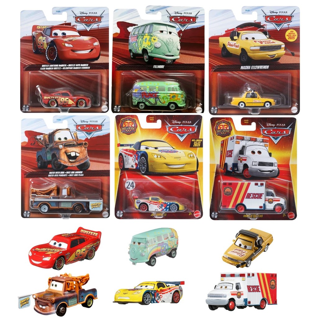 Disney Pixar Cars - Carros Miniatura 1:55 À Escolha Original