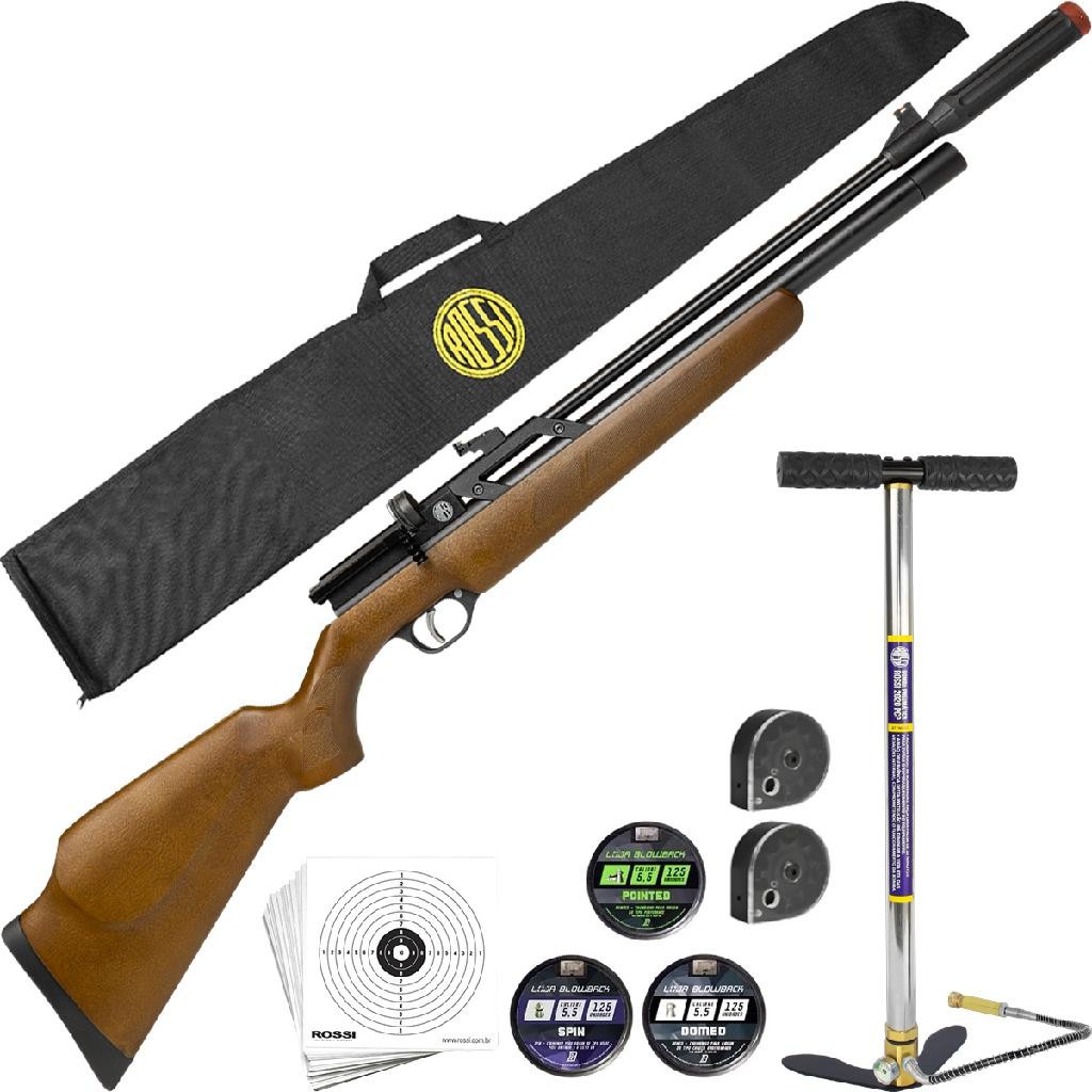 Carabina Pressão Pcp Dione Madeira Wood Vr 250 Bar Mag 5.5mm | Shopee ...