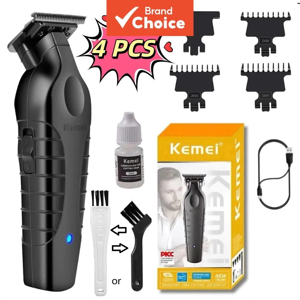 Aparador de Pelos KEMEI KM-2299 - Motor Potente e Noventa Minutos de Autonomia Aparador de Pelos KEMEI KM-2299 - Motor Potente e Noventa Minutos de Autonomia