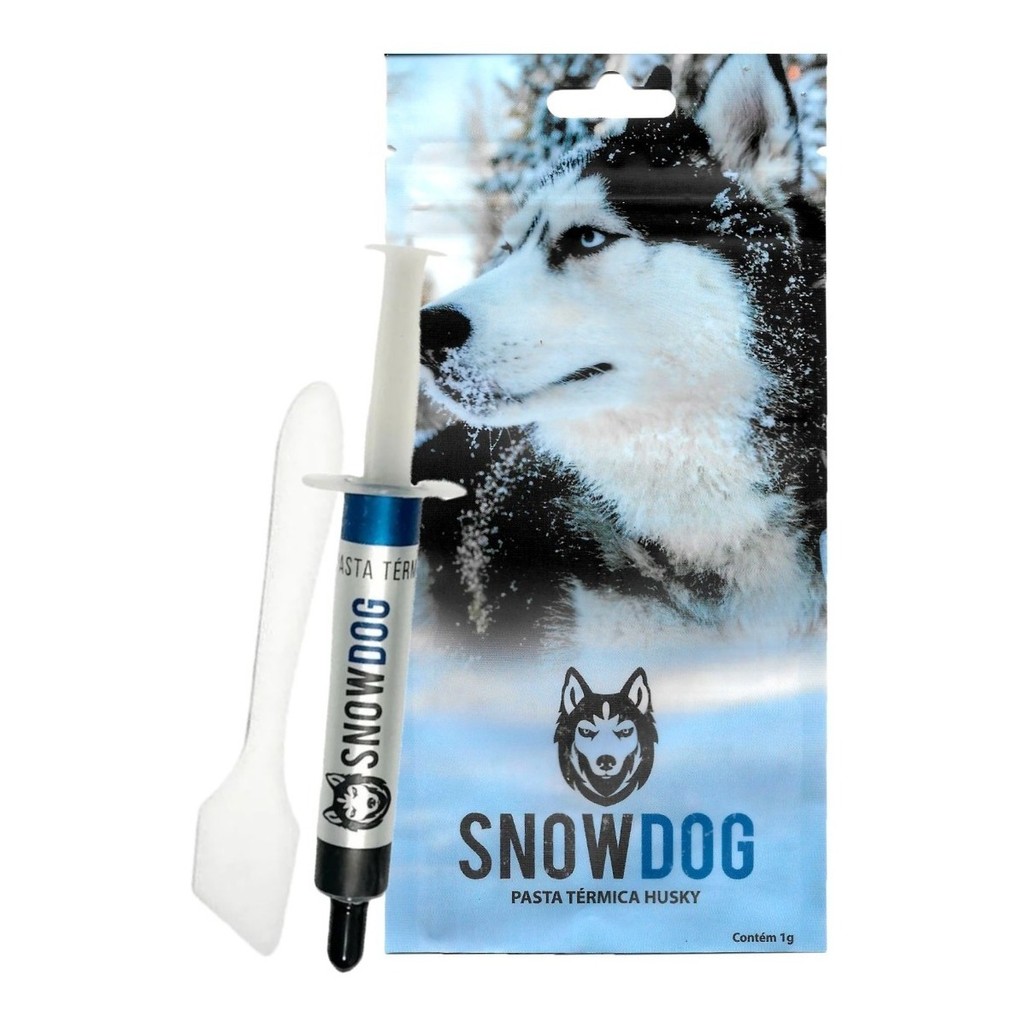 Pasta Térmica Snowdog Mastergel 12.8 W/m-k 1g