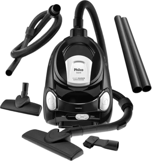 Aspirador de Pó 1800W 2,2 Litros Super Silencioso Tecnologia Ciclone PAS70 Philco em Oferta na Shopee
