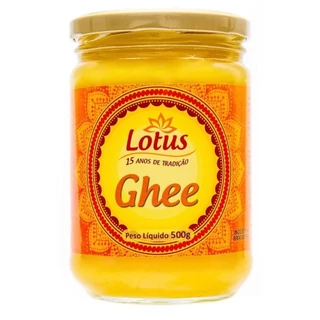 Manteiga Ghee Lotus 500g - Sem Lactose - Tradicional