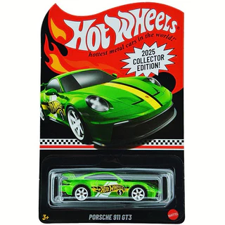 Em estoque, entrega instantânea Hotwheels 2025, Hotwheels Redline Porsche 911 GT3 Verde