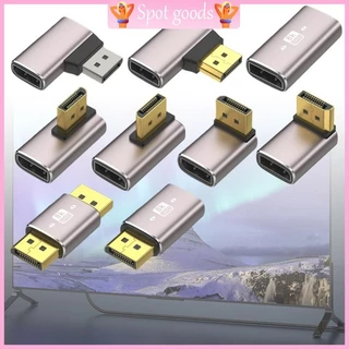 vava 8K Displayport 1 4 Para Fêmea Adaptador Conversor 8K 60Hz Exibição PC Laptop