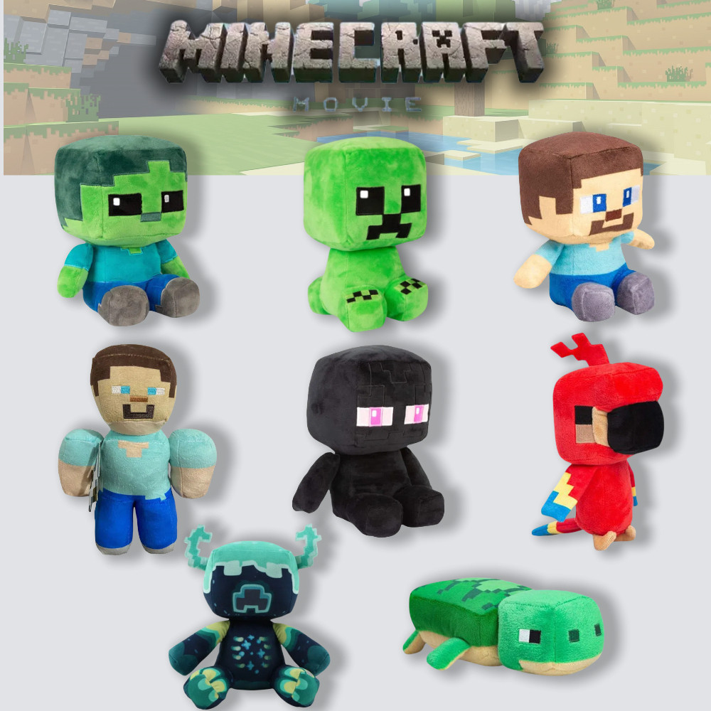 Boneca de Pelúcia do Filme Minecraft | Brinquedo de Pelúcia do Jogo ...