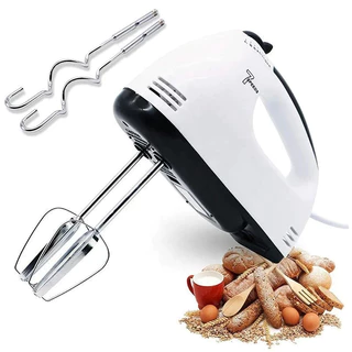 Batedeira De Mão Elétrica Bolo Chantilly 7 Velocidades 260 W Batedeira Massa Bolo Ovos