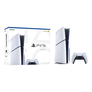 Console PlayStation 5 Slim Disk SSD 1TB + Controle Sem Fio Dualsense Branco em Oferta na Shopee