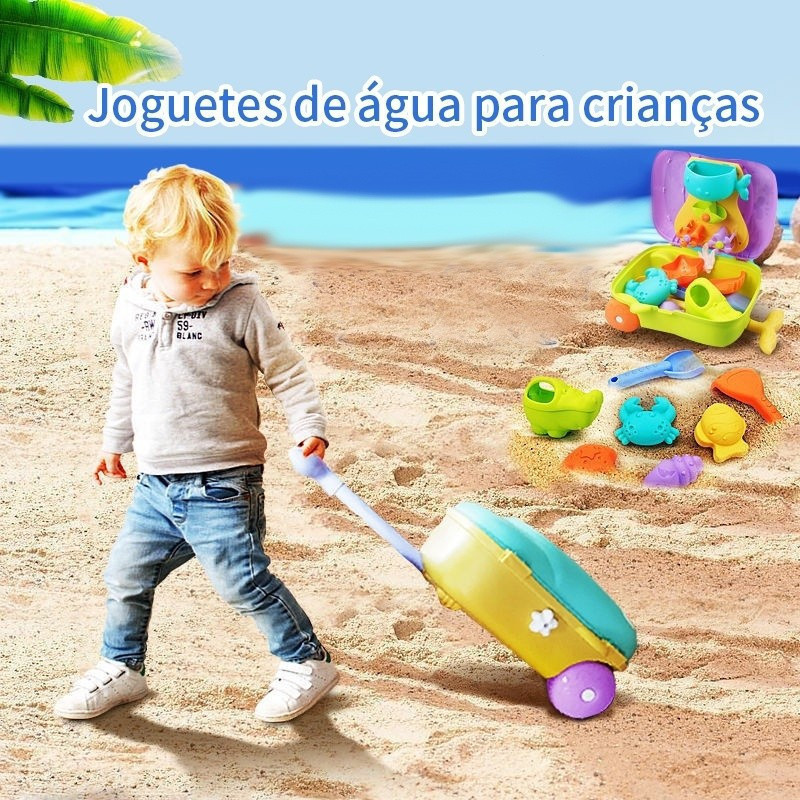 Brinquedos De Praia Para Crianças Beira-Mar Ferramentas De Areia ...
