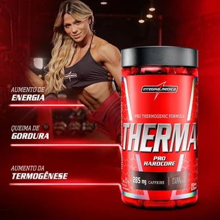 Thermogênico Therma Pro Hardcore 120 Cápsulas Integralmedica