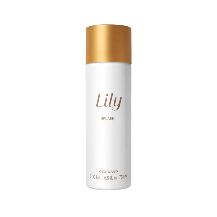 Splash Colônia Lily 200ml - O Boticário em Oferta na Shopee