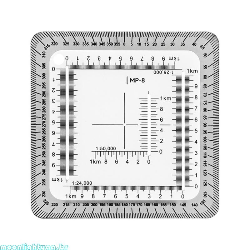 moonlightyaa1 MP8 Transferidor Land Navigation Coordenado Mapa | Shopee ...