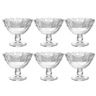 Conjunto Taça de Sobremesa Lynx CD 200ml 6pcs em Oferta na Shopee