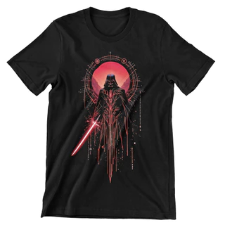 Camiseta de Qualidade Red Vader Star Wars Unissex 100% Algodão Premium Lançamento Envio Rápido Varias Cores!! Banda Rock