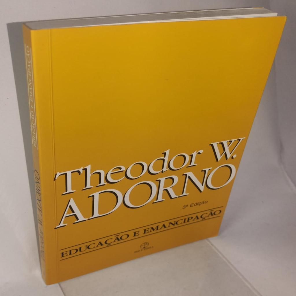 Educação e Emancipação autor Theodor W. Adorno | Shopee Brasil