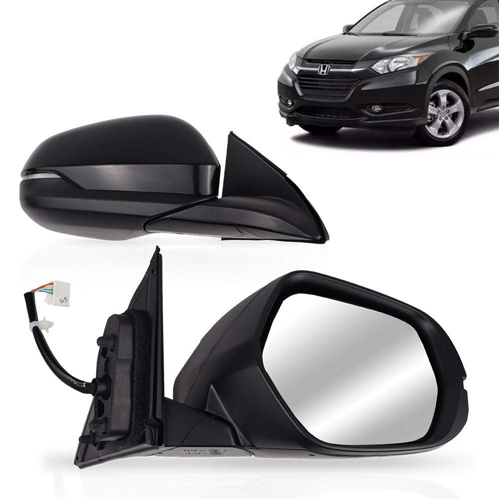 Retrovisor Hrv 2016 2017 2018 2019 Elétrico Com Pisca | Shopee Brasil