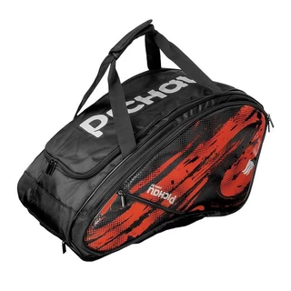 Raqueteira Pichau Elite Pro, Preto e Vermelho, PES-RKB-ELI em Oferta na Shopee