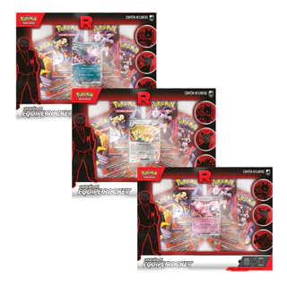 Cartas Pokémon Equipe Rocket Coleção Ex com 49 Cards - Copag em Oferta na Shopee