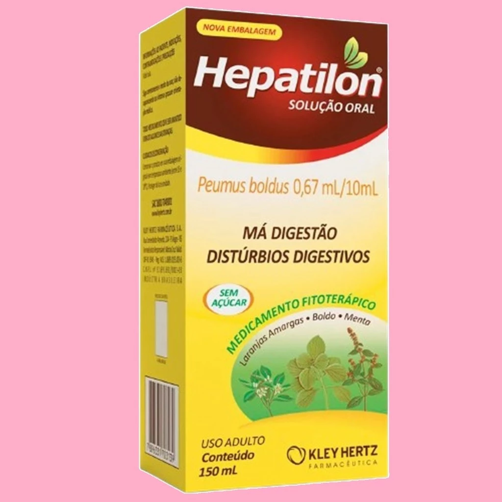 Hepatilon Boldo embalagem