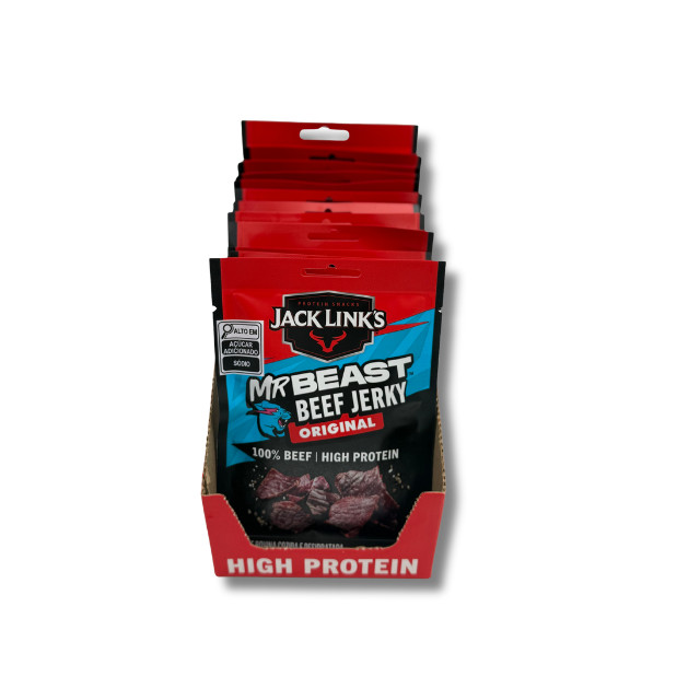 Beef Jerky Original Mr Beast Jack Link's - 60g - Caixa Fechada