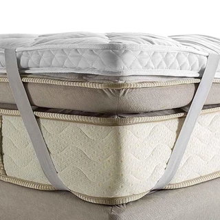 Pillow Top Herval King Protection, 7x193x203 cm, Elástico em Oferta na Shopee
