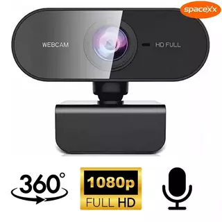 Webcam Câmera Full Hd 1080p Microfone Pc Notebook Home Office-Spacexx