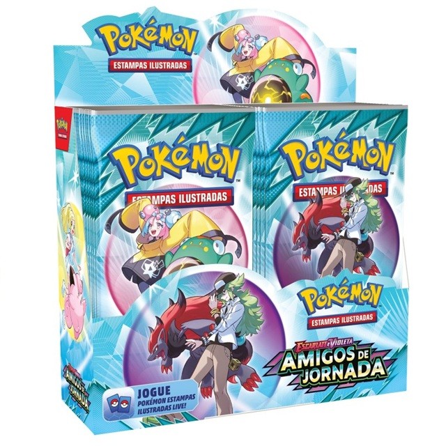 Box Pokémon 36 Booster Amigos De Jornada Copag