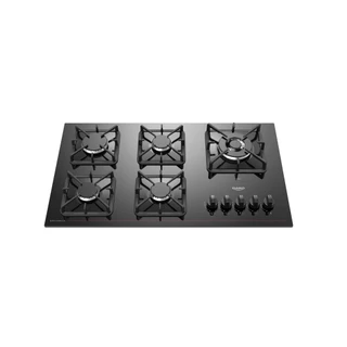 Cooktop 5 Bocas Dako Diplomata Mesa  de Vidro Preto Bivolt em Oferta na Shopee